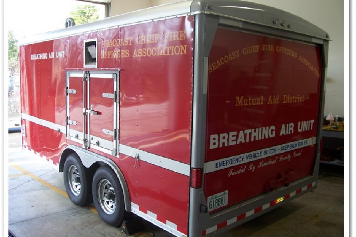 Seacoast Chiefs Fire Officers Association Breathing Air Unit
