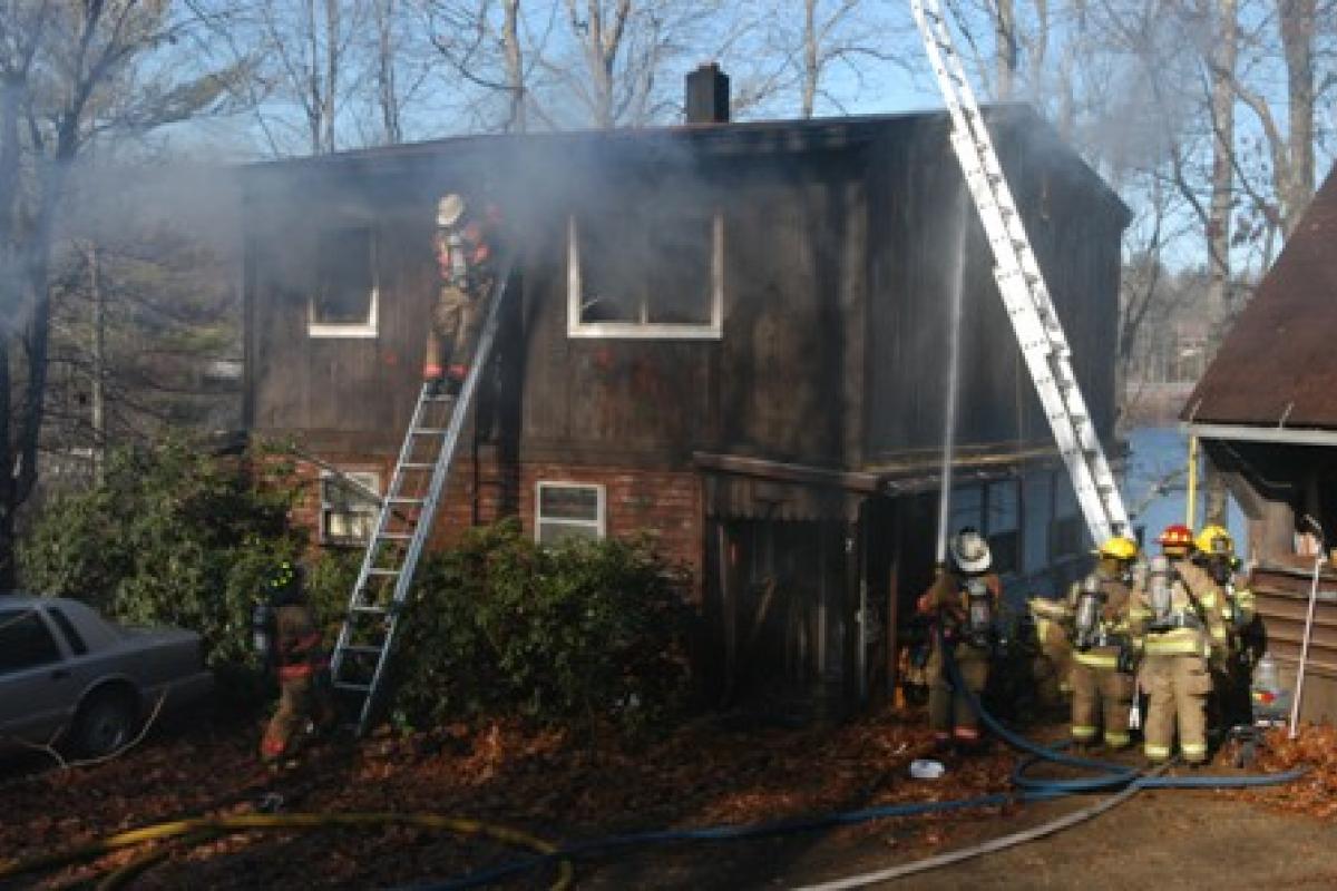 Clement Way Fire, Lee NH